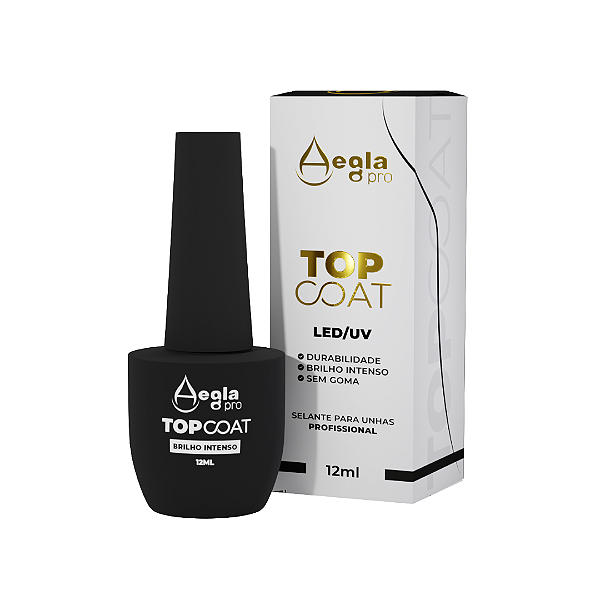 Top Coat Clear 12ml - Aegla PRO