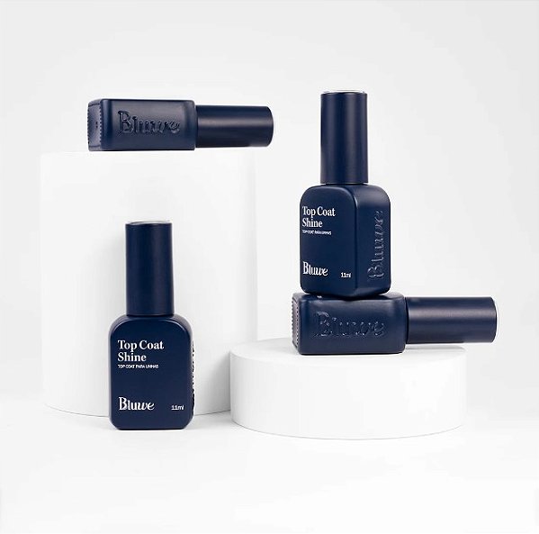Top Coat Shine Alongamento Unhas 11ml - Bluwe