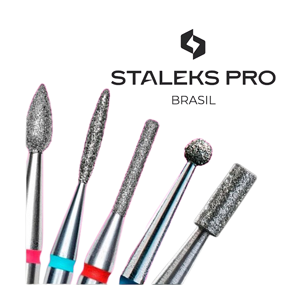 Broca Diamantada Alongamento Unha - Staleks Pro