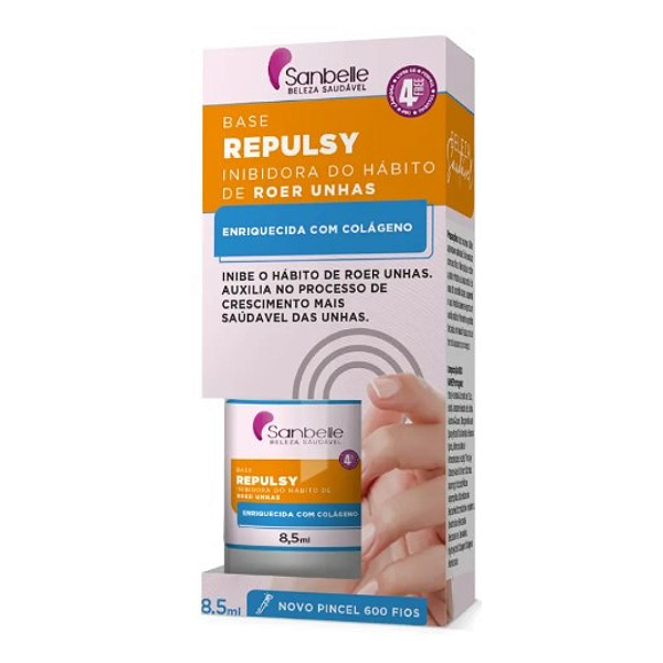 Base Repulsy Inibidora do Hábito de Roer Unhas (8,5ml) - Sanbelle