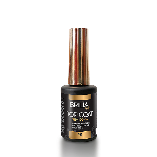 Top Coat Alongamento Unha Gel LED/UV (9ml) - Brilia