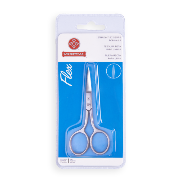 Tesoura de Unha BC-326 Flex Reta - Mundial