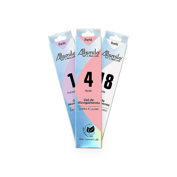 Refil de Gel 15ml - Linha Classic - Allsmile by Real Love