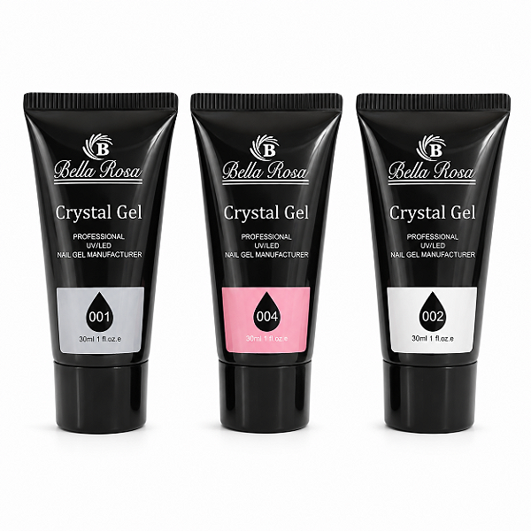 Polygel Crystal Gel 30ml - Bella Rosa