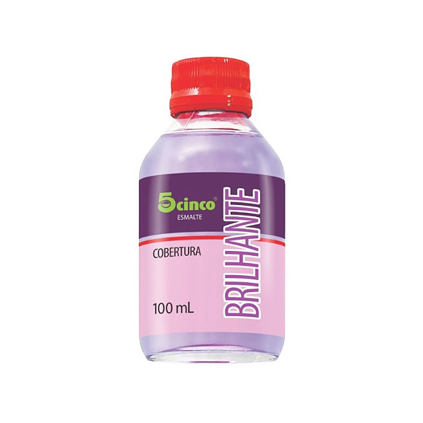 Cobertura Brilhante Extra Brilho (100ml) - 5cinco