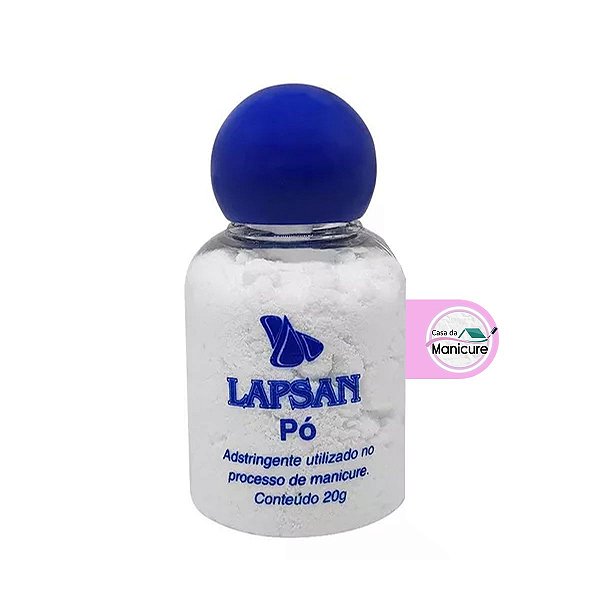 Pó Adstringente Cutículas Manicure Cicatrizante (20g) - Lapsan