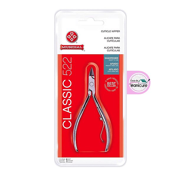 Alicate para Cutícula Classic 522 - Mundial