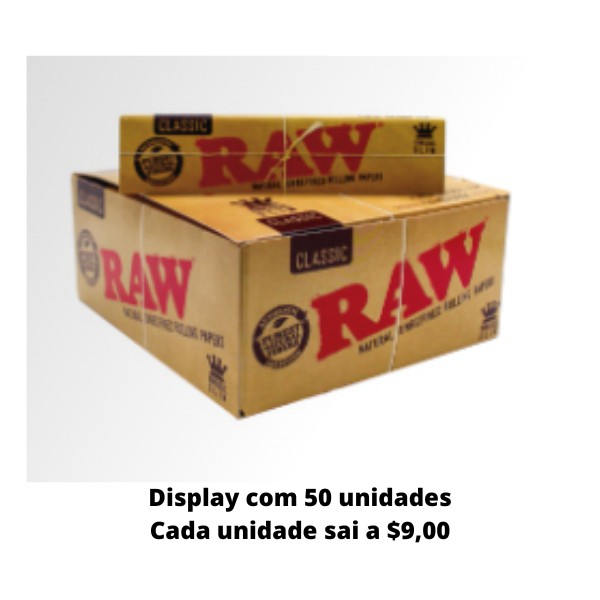 Seda Raw Classic King Size Slim display C/ 50