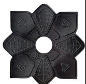 Prato narguile Diamond grande Preto