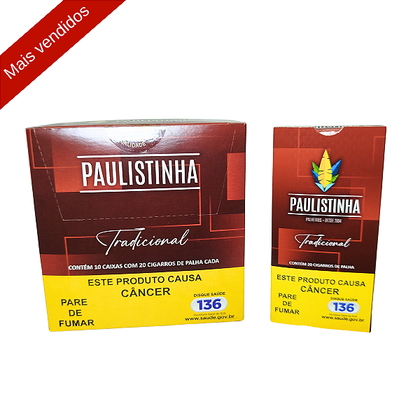 Paulistinha Tradicional Caixa com 10