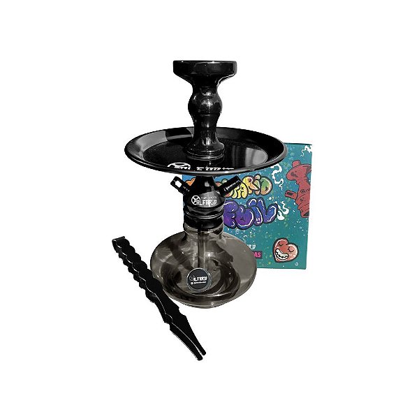 Narguile completo Alfarid Setop Preto