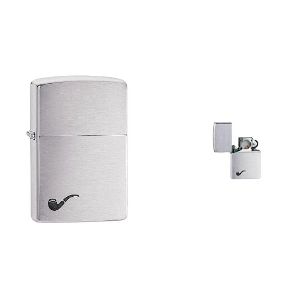 Isqueiro Zippo Chrome Pipe Original