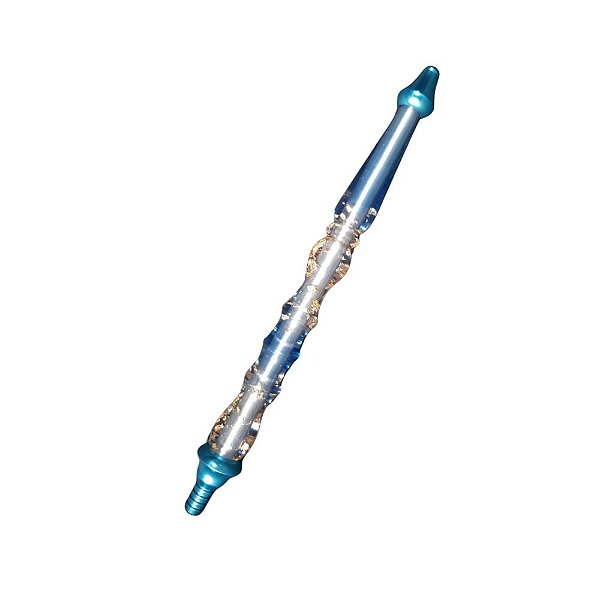 Piteira para Narguile Zenith River Azul Bebe