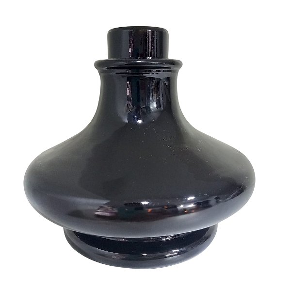 Vaso narguile Preto Pequeno Grosso
