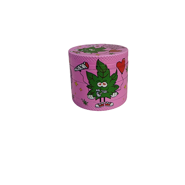 Dichavador de Metal 4 Partes Rosa
