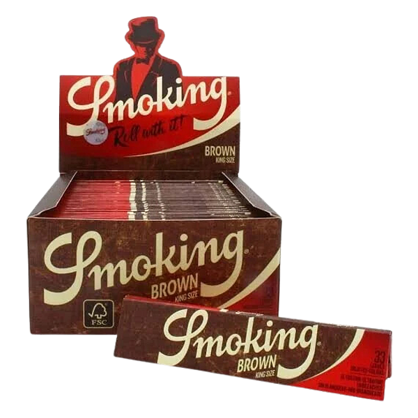 Seda Smoking Brown King Size Caixa