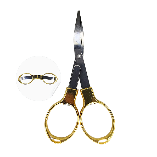 Tesoura Dichavar Dobrável Estilo Oculos