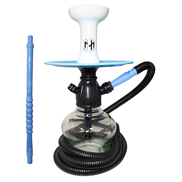 Narguile Completo Azul Bebe para Presente