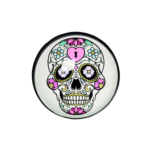 Dichavador Metal 3 Partes Caveira Mexicana