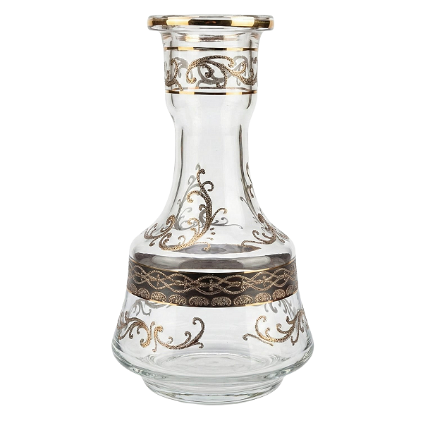 Vaso Hot 26CM Detalhes dourado