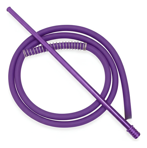 Mangueira Silicone Roxa Narguile