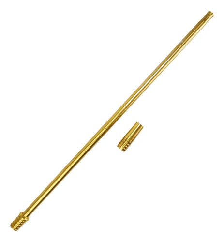 Piteira Narguile Slim Fina Aluminio Elegante Universal Cores Dourado