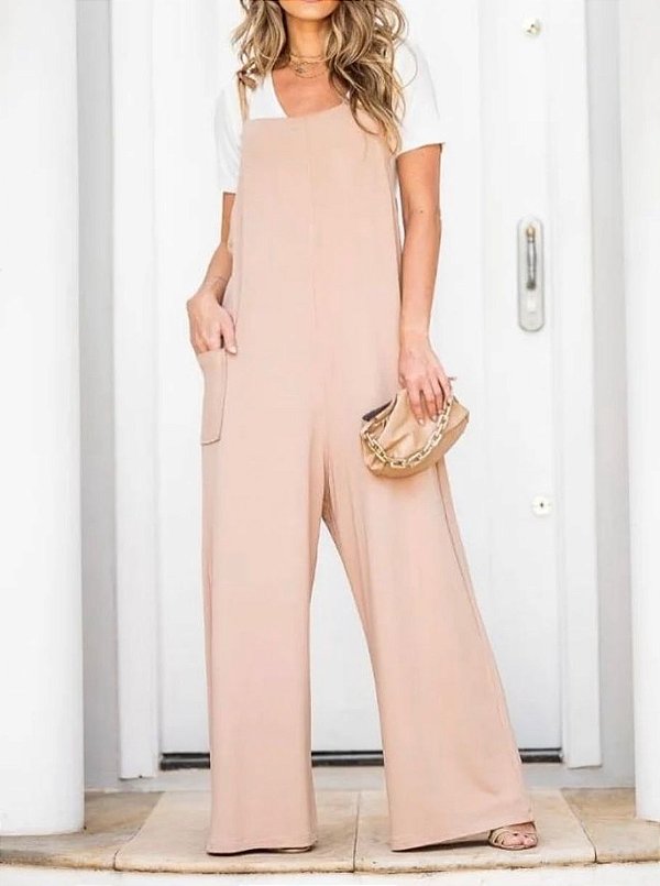 Macaquinho 100% Poliéster com Alça Regulável