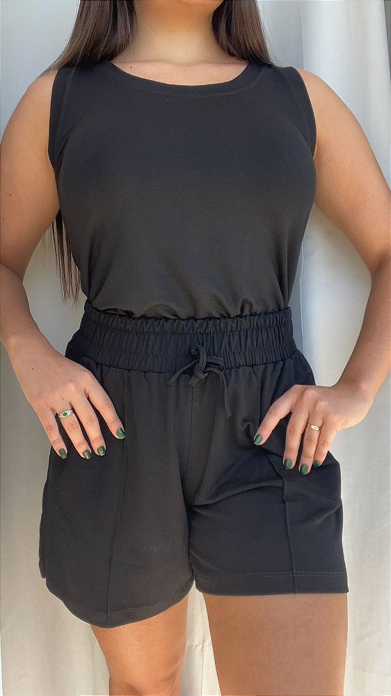 Conjunto Bermuda e Regata