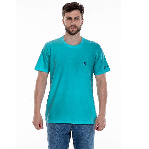 Camiseta Ox Horns Azul Celeste