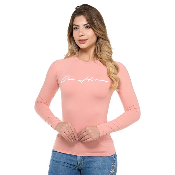 Blusa Uv Rose Ox Horns