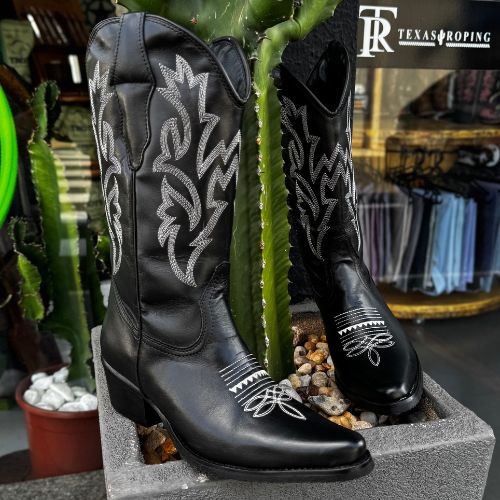 Bota Texana La Preta Mexicana