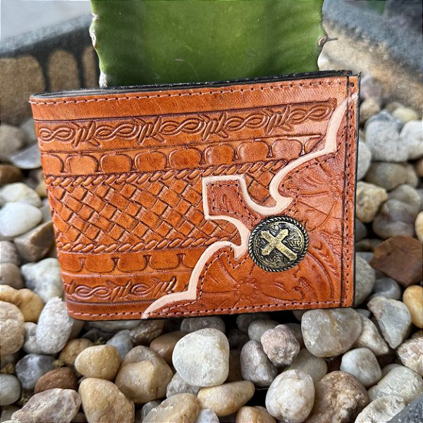 Carteira em Couro Grande