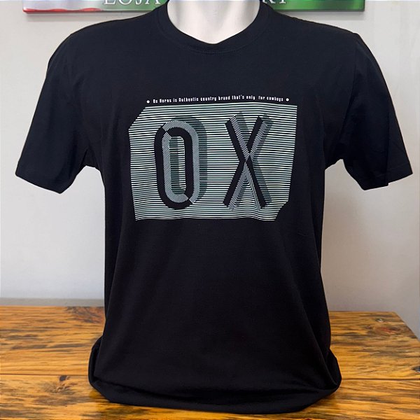 Camiseta Ox Horns Preta