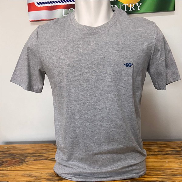 Camiseta Básica Bull Roper Cinza