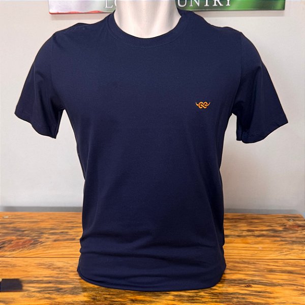 Camiseta Básica Bull Roper Azul Marinho
