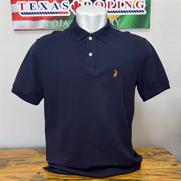 Polo Austin Western Azul Marinho