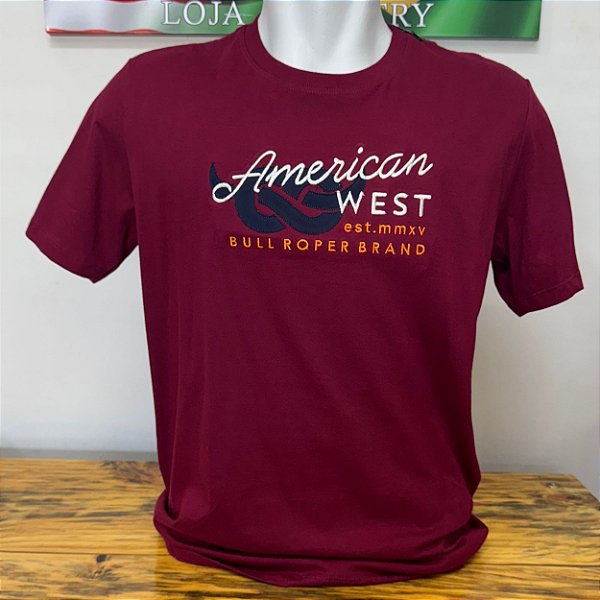 Camiseta Bordada Bull Roper Bôrdo