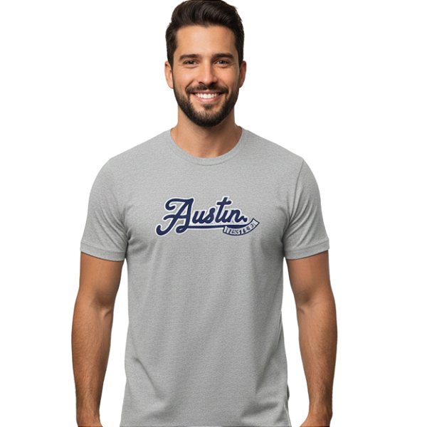 Camiseta Austin Western Cinza