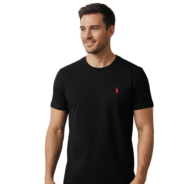 Camiseta Básica Austin Western Preta