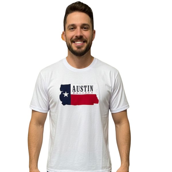 Camiseta Austin Western Branca