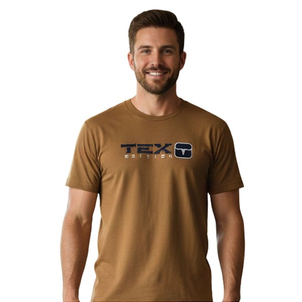 Camiseta Texas Edition Mostarda