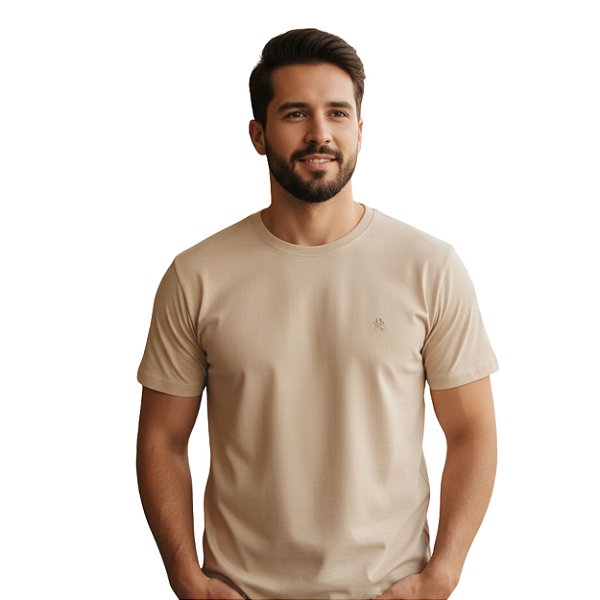 Camiseta Básica Ox Horns Nude