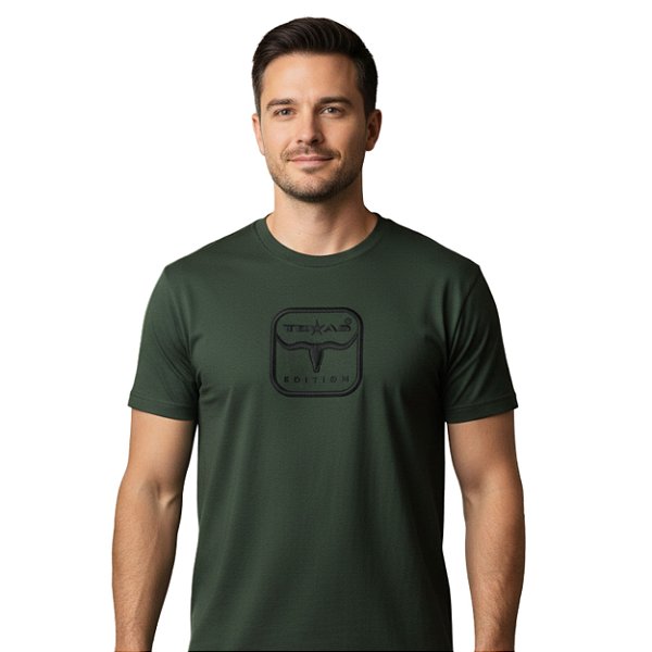 Camiseta Texas Edition Verde Militar