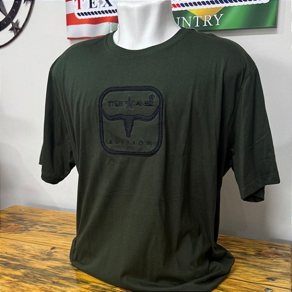 Camiseta Texas Edition Verde Militar