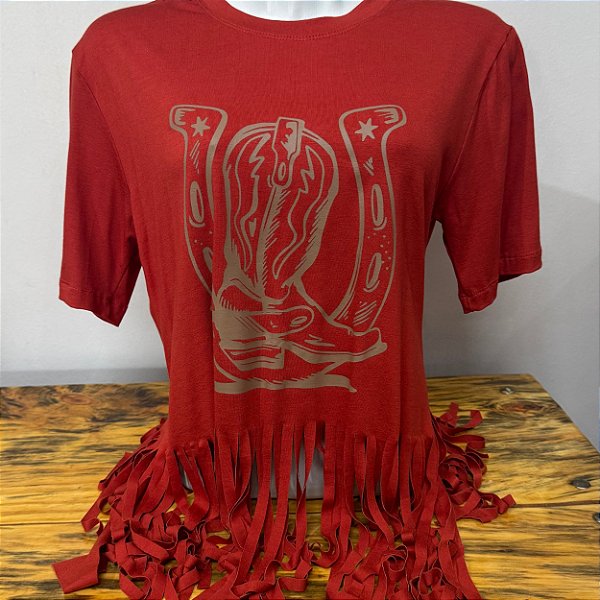 T-shirt Franja Country