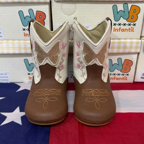 Bota Butterfly Infantil Walk Baby