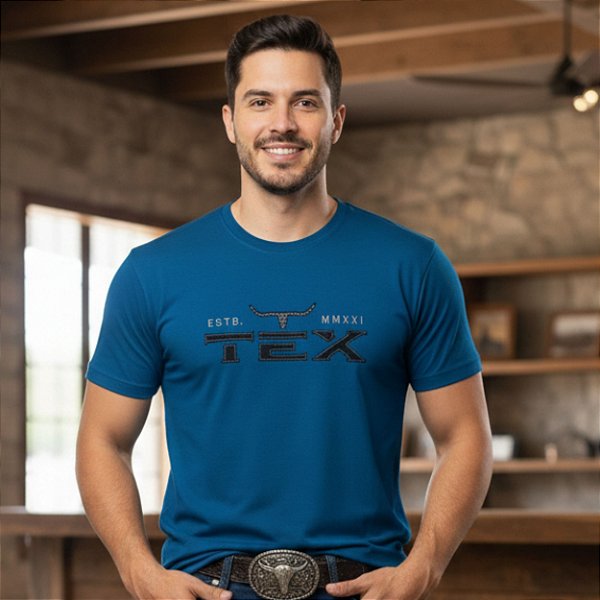 Camiseta Texas Edition Azul