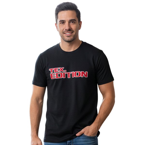 Camiseta Texas Edition Preto.