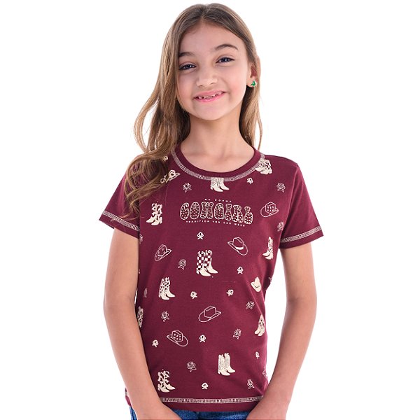 T-shirt Infantil Pedraria