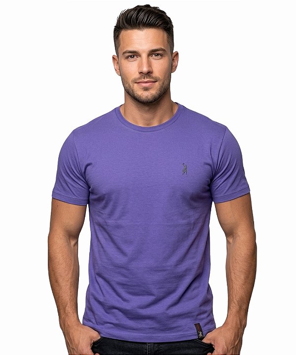 Camiseta Básica Austin Western Roxa